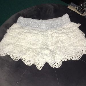 Lace shorts